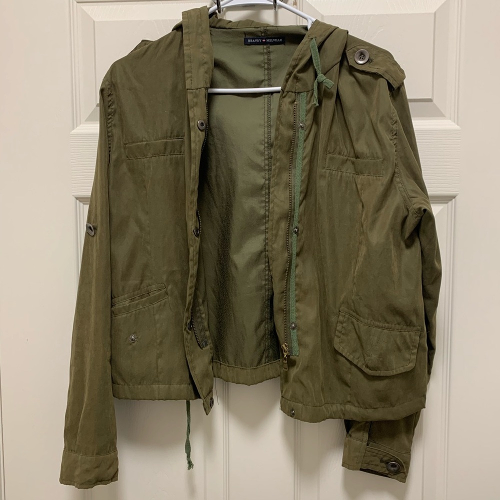 Brandy Melville Zip Up